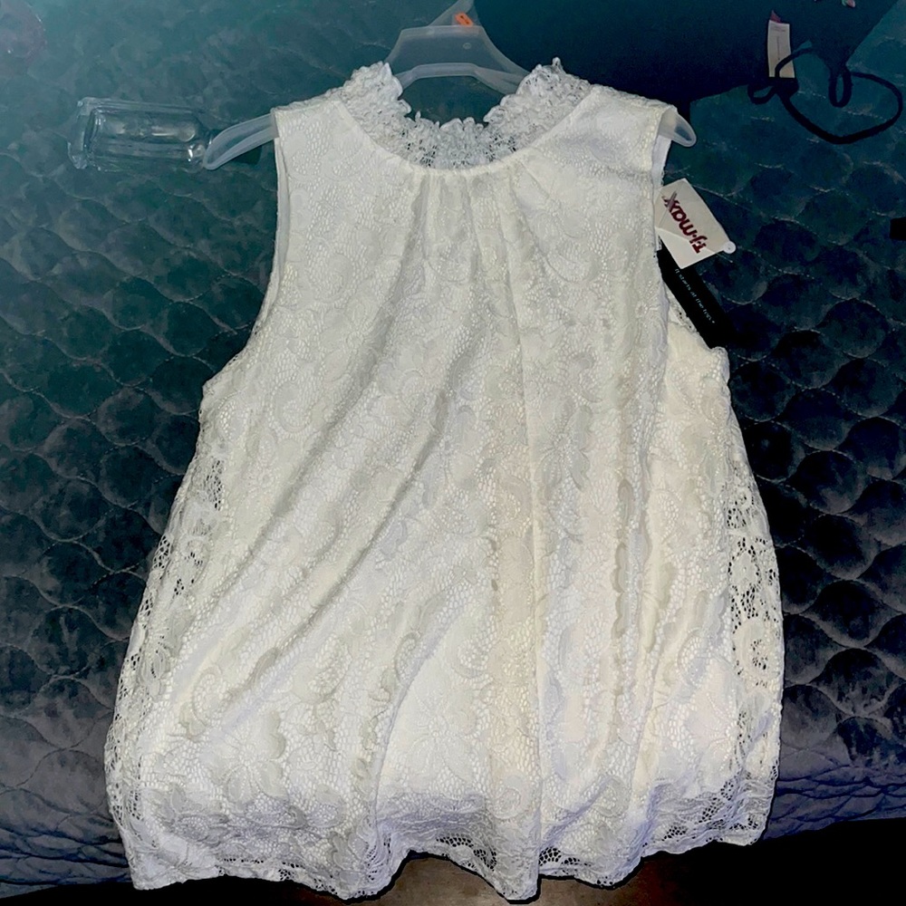 A white shirt from tj max brand new with tag